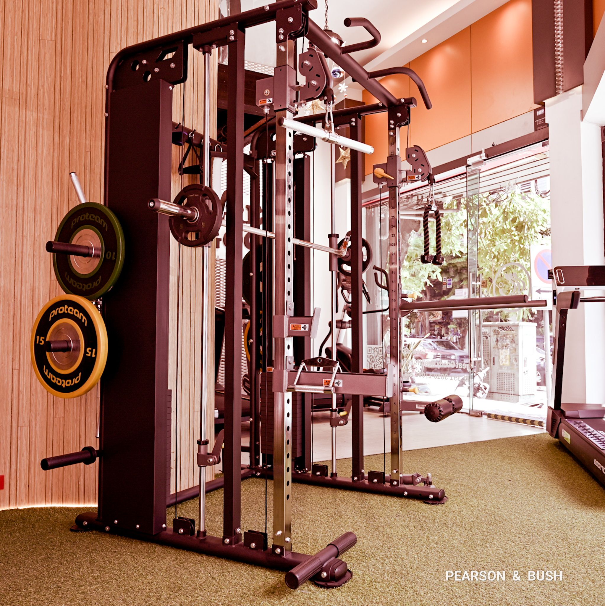ES2100 Multi-Functional Trainer with Smith เครื่องบริหารกล้ามเนื้อรวม -> Multi-Functional Dual Pulley + Selectorized

Hard chrome plated guide rod

Cable transmission ratio 1:2,

maximum stroke 2314mm

 

หมายเหตุ : ข้อมูลทั้งหมดอาจมีการเปลี่ยนแปลงจากผู้ผลิต