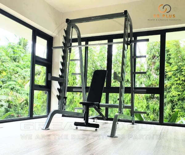 IFHC + IFHCS Smith Machine in Half Rack - Image 2