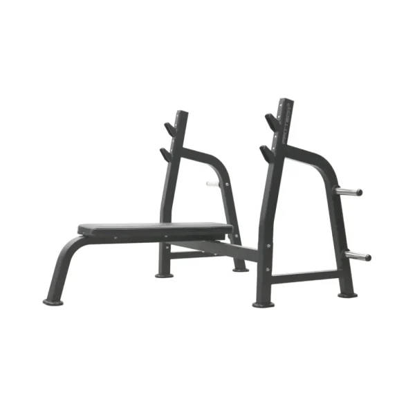 PG02 Flat Bench Press / Olympic Flat Bench, Ffittech ม้านอนฝึกกล้ามเนื้ออกแบบราบ
