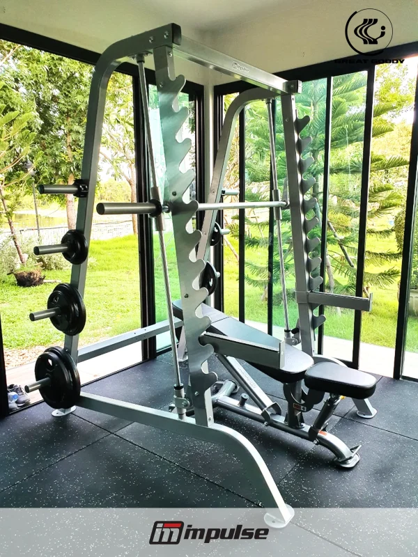 IFHC + IFHCS Smith Machine in Half Rack - Image 6