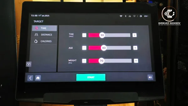 Upright Bike RU970 Touchscreen  จักรยานนั่งตรง หน้าจอสัมผัส(ทัชสกรีน) - Image 3