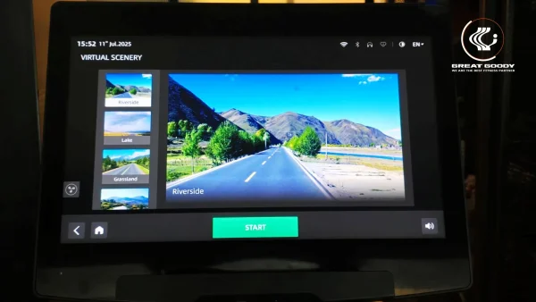 Upright Bike RU970 Touchscreen  จักรยานนั่งตรง หน้าจอสัมผัส(ทัชสกรีน) - Image 7