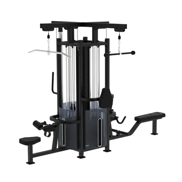 IF9327 4 Stack Multi Station, Impulse เครื่องฝึกกล้ามเนื้อแบบสถานีรวม 4 สถานี