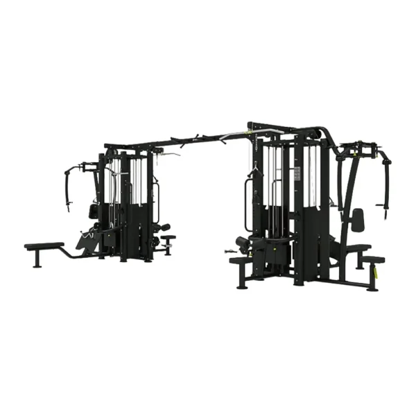 SL9527+SL9527+SL9527OPT 8 Stack Multi Station, Impulse เครื่องฝึกกล้ามเนื้อแบบสถานีรวม 8 สถานี